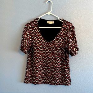 Party blouse, short sleeve, Size XL